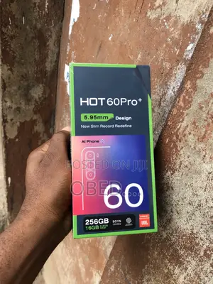 New Infinix Hot 60 Pro+ 256 GB Black