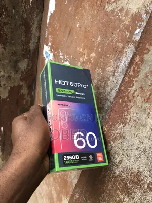 New Infinix Hot 60 Pro+ 256 GB Black