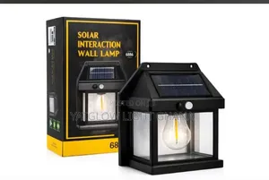 Solar Waterproof Outdoor Wall Light 12 Watts