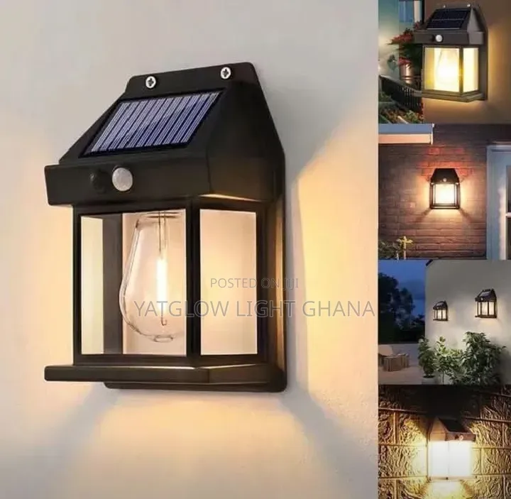 Solar Waterproof Outdoor Wall Light 12 Watts