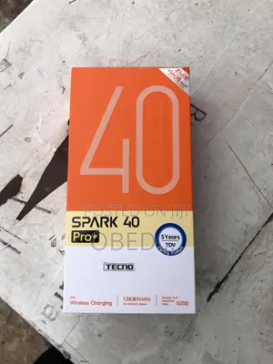 New Tecno Spark 40 Pro+ 256 GB Black