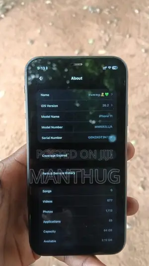 Apple iPhone 11 64 GB Black