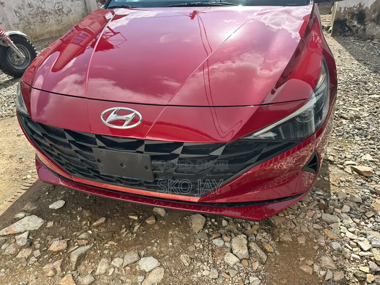 Hyundai Elantra 2021 Red