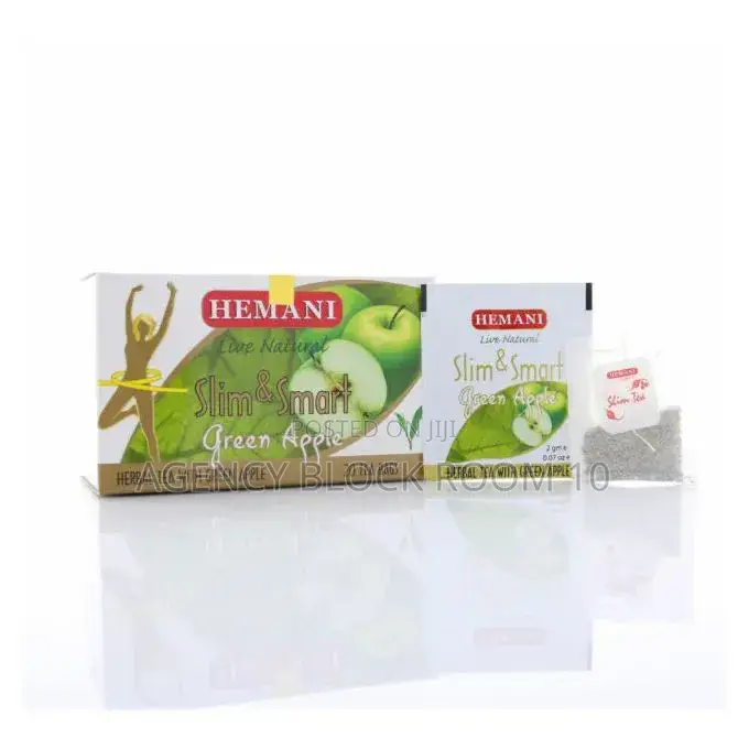 Hemani Slim Smart Herbal Tea - Green Apple - 40g X 20 Tea Bags