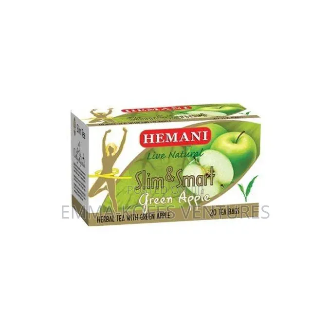 Hemani Slim Smart Herbal Tea - Green Apple - 40g X 20 Tea Bags