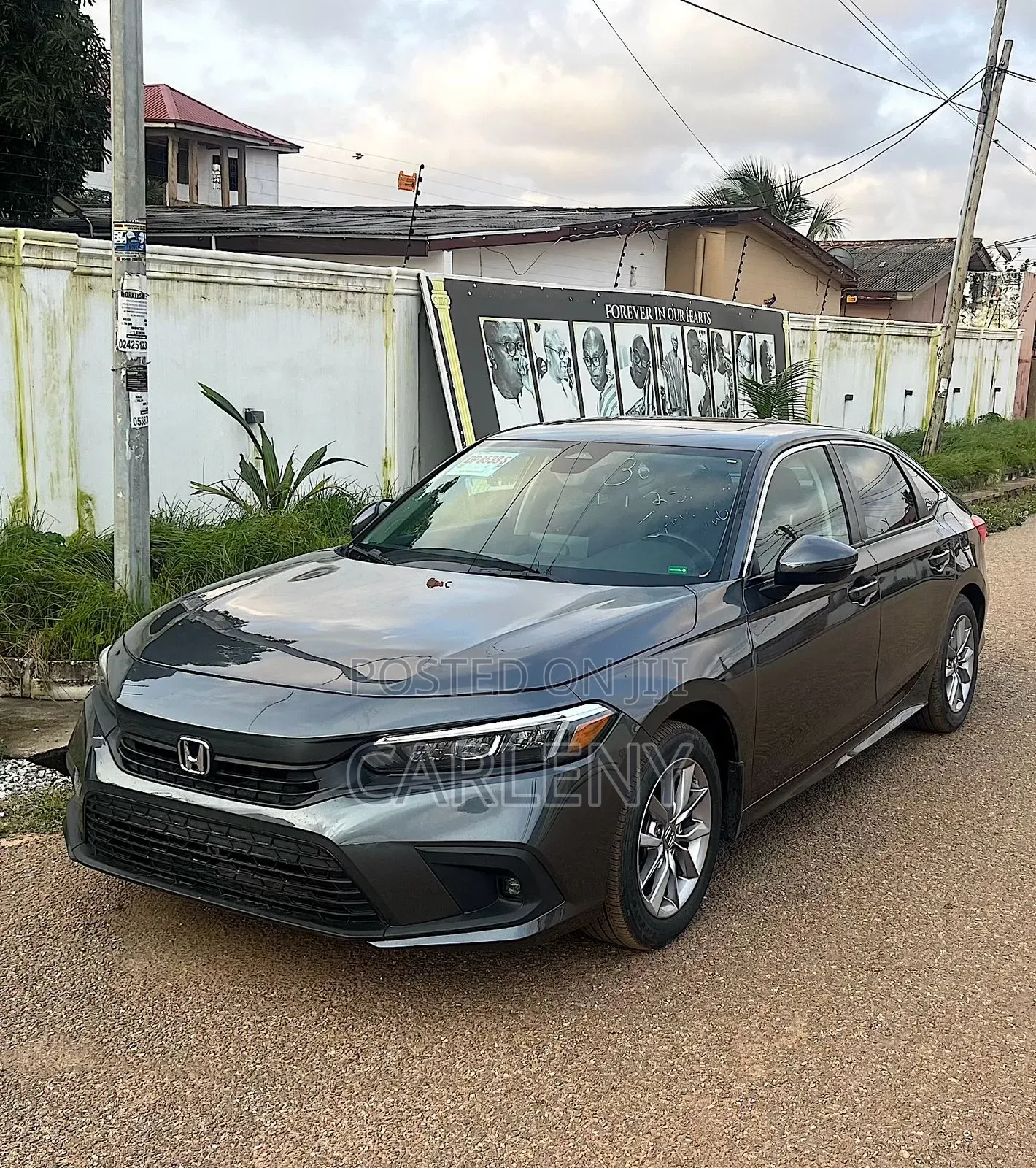 Honda Civic EX 2022 Gray