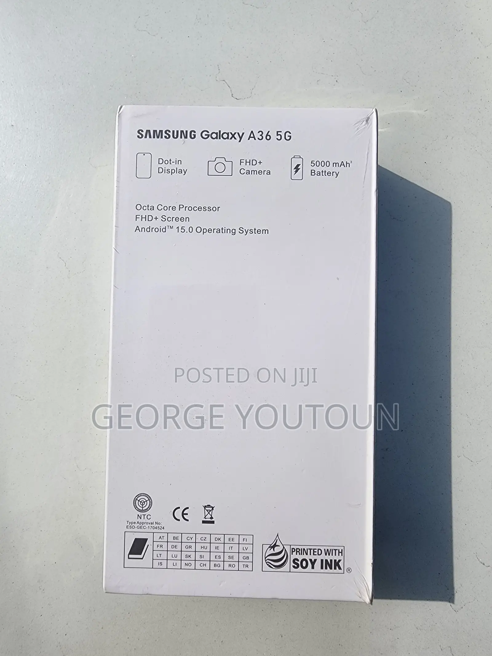 New Samsung Galaxy A36 256 GB Black