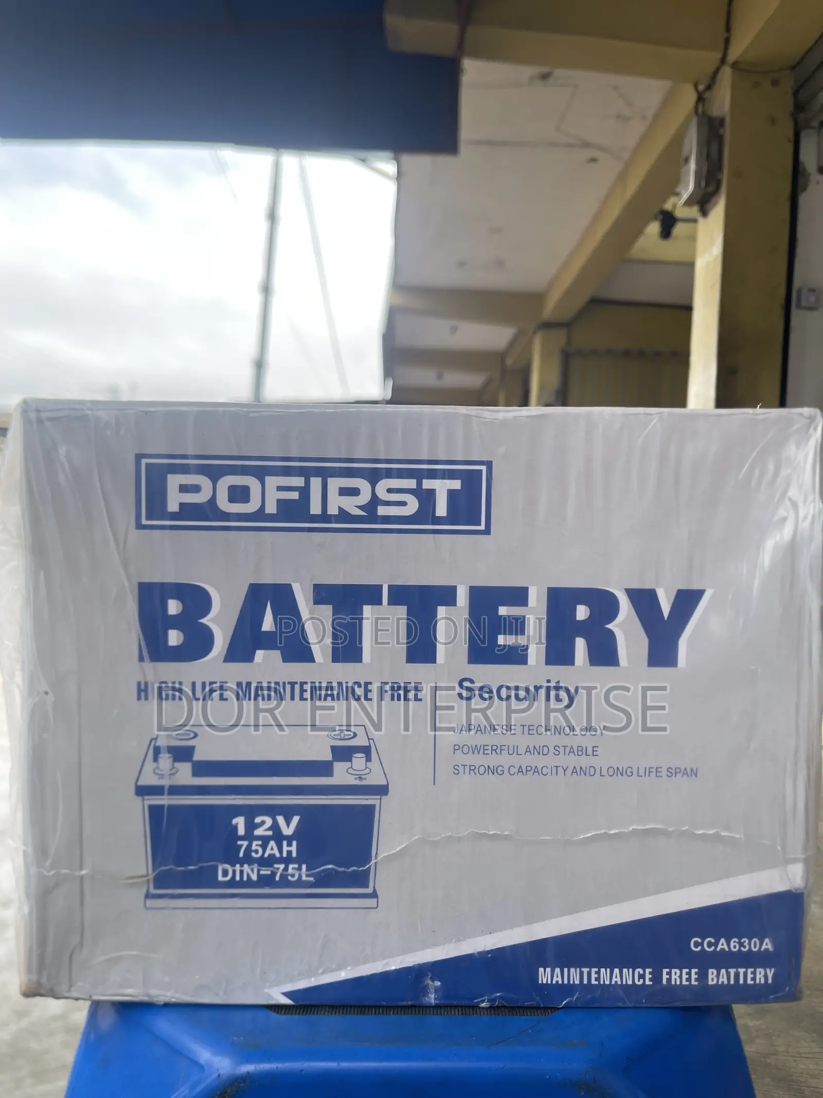 Car Battery - 15 Plates