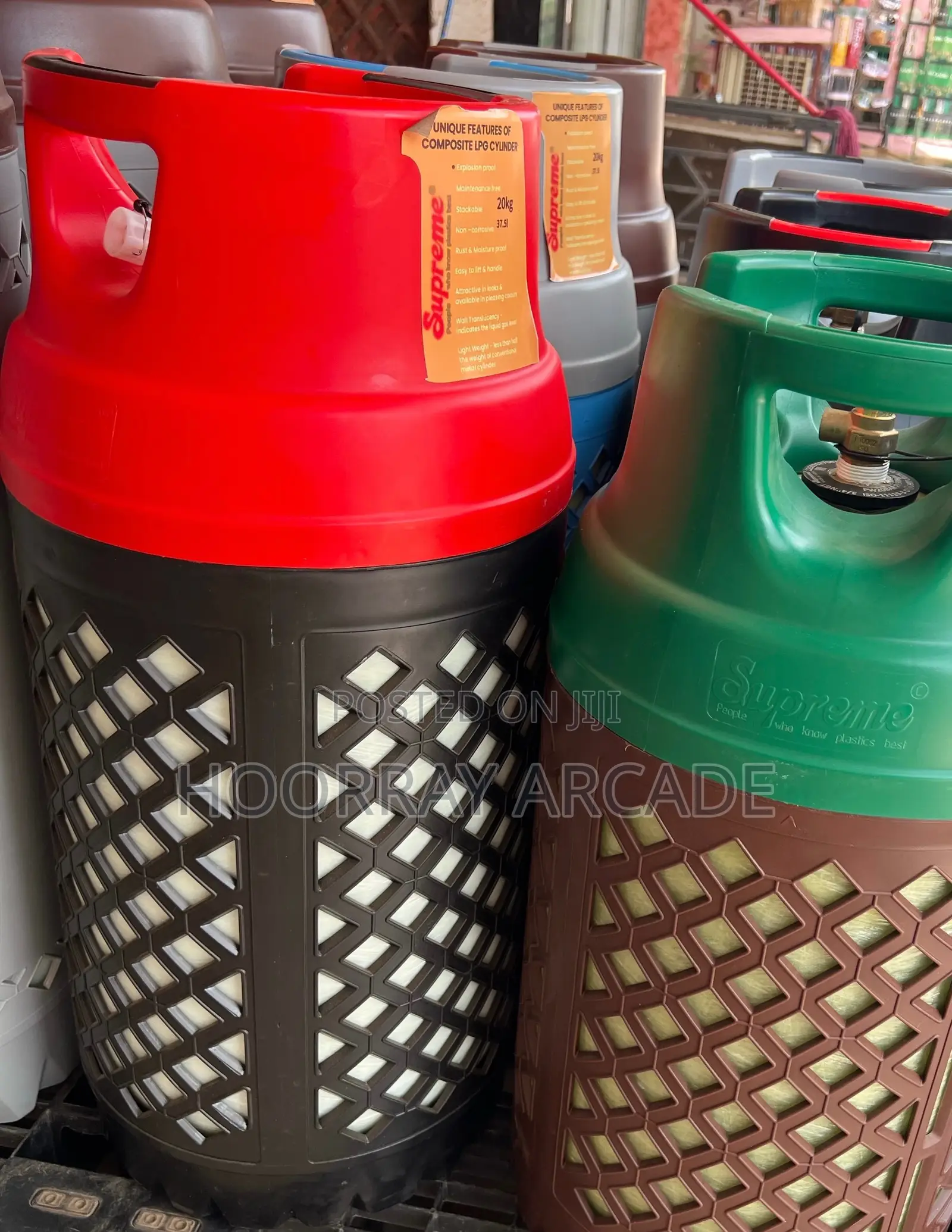 Supreme Composite Gas Cylinder 13kg - 27.5 Litres