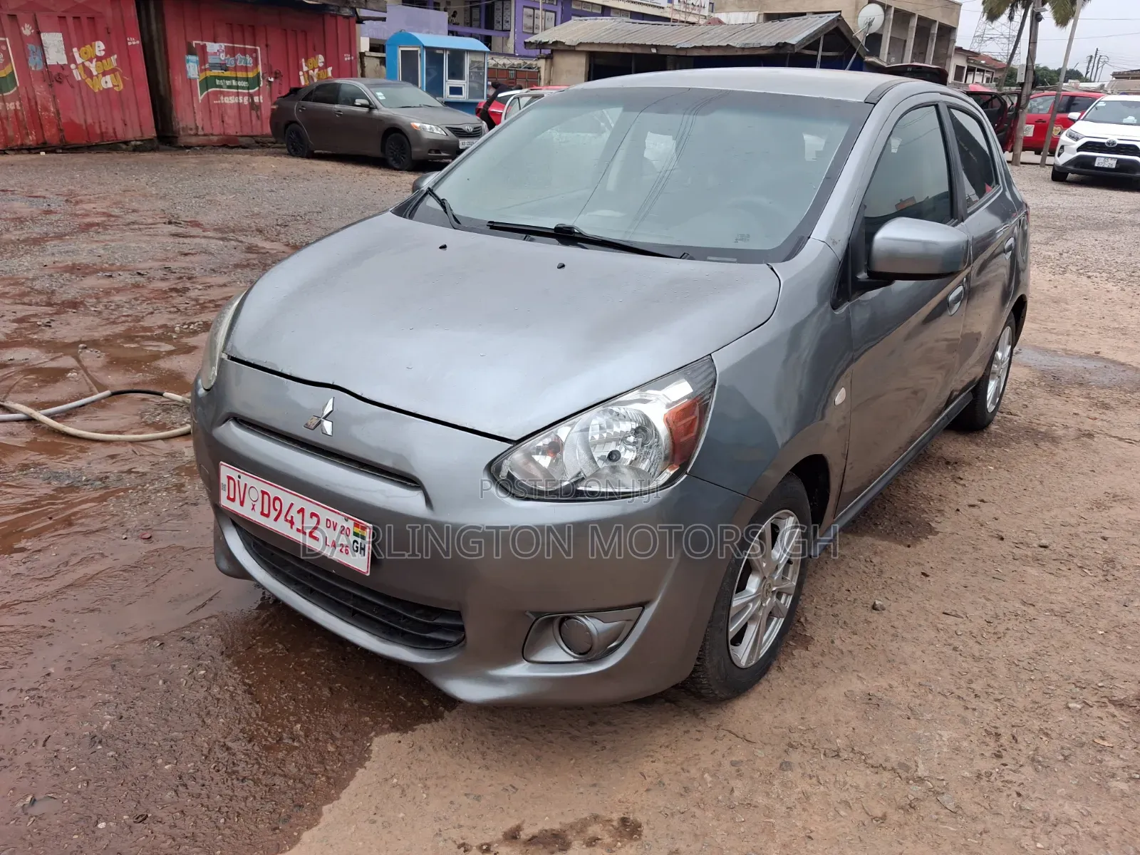 Mitsubishi Mirage 2015 Gray