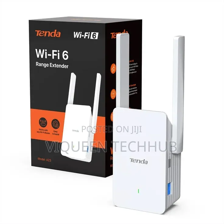 Tenda Ax1500 Dual-Band Wi-Fi 6 Range Extender