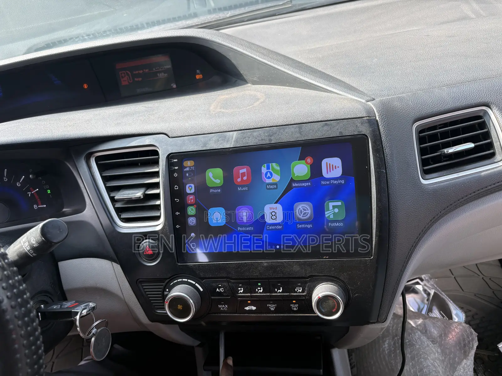 Honda Civic 2013/14 Original Carplay Screen