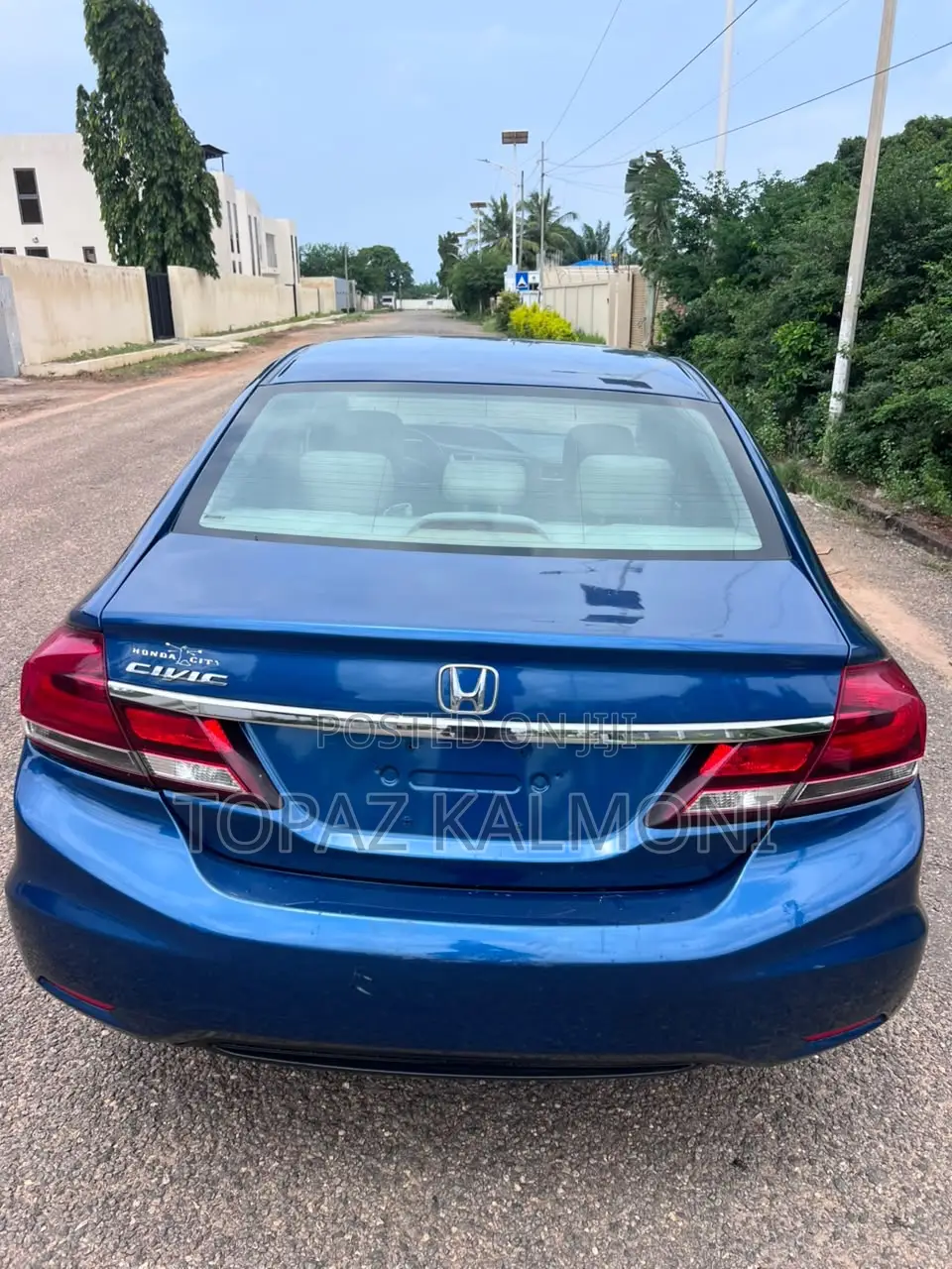 Honda Civic 2014 Blue