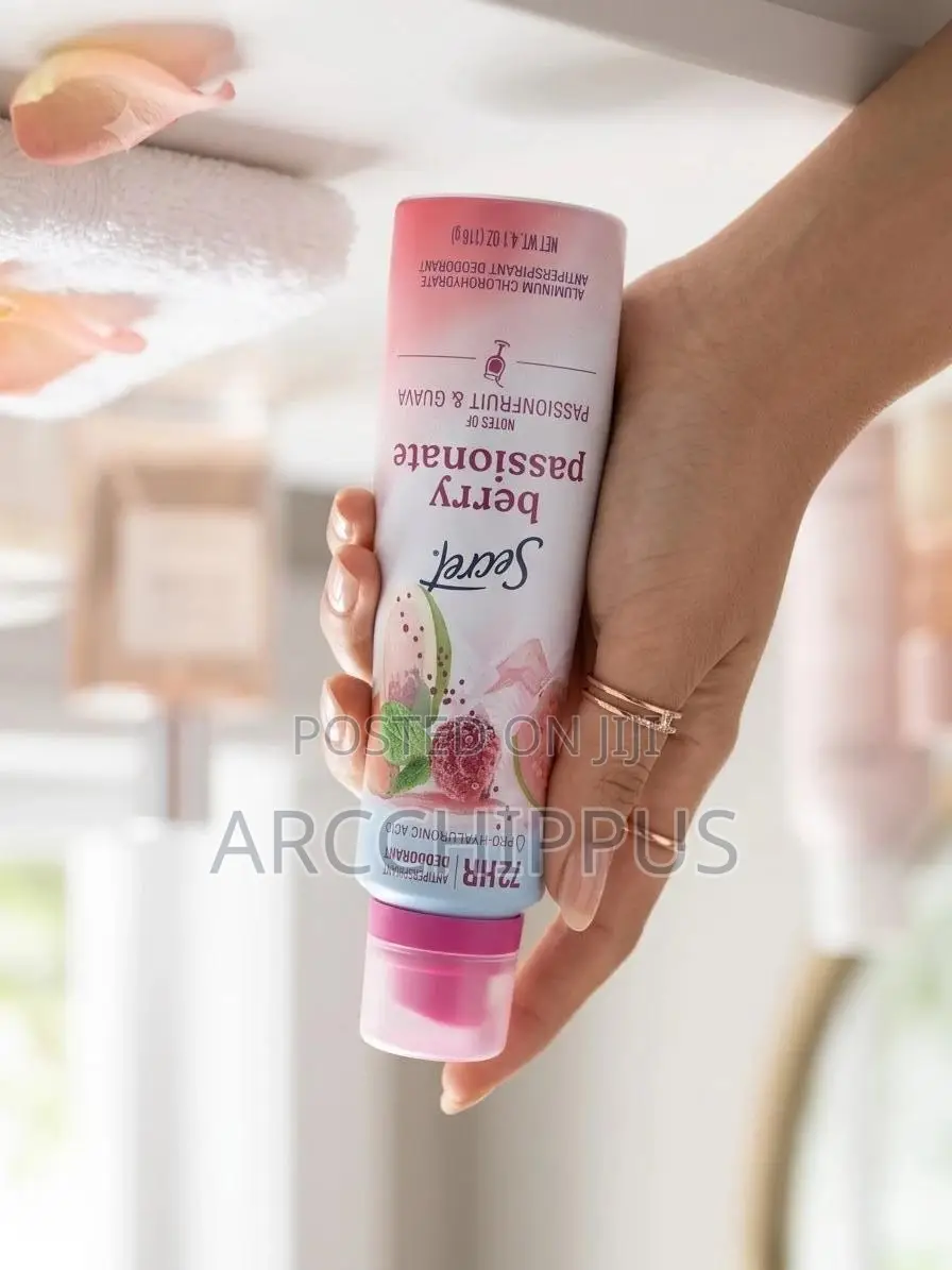 Secret 72hr Antiperspirant Spray, Berry Passionate (Guava) – 4.1oz