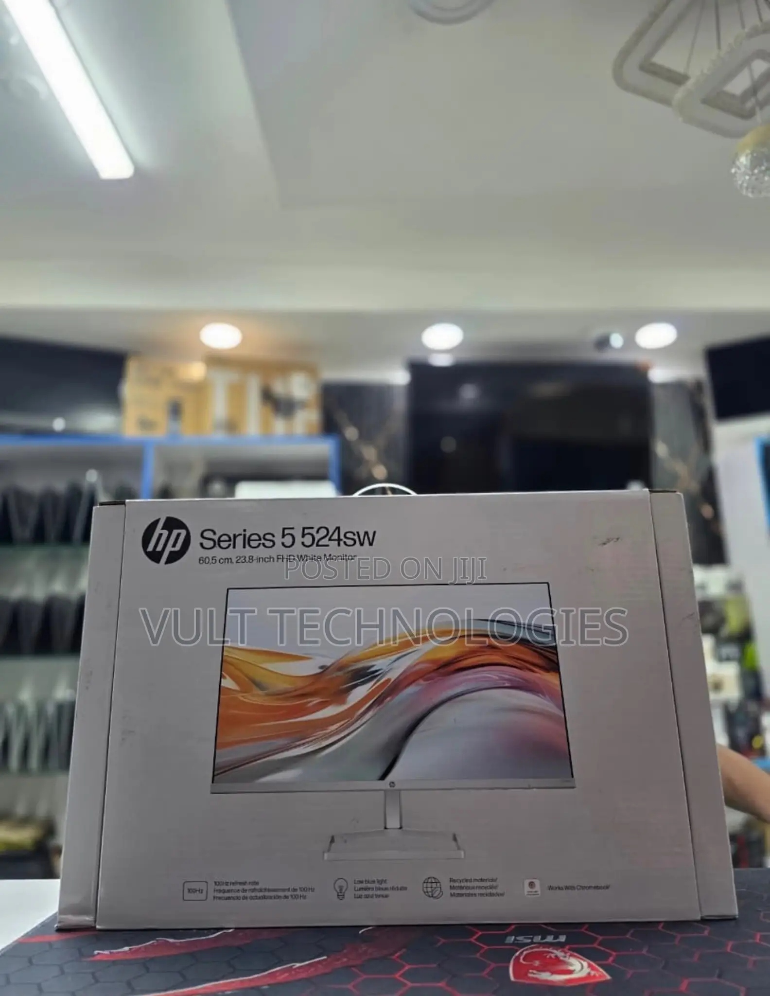 Hp Series 5 24” White Monitor