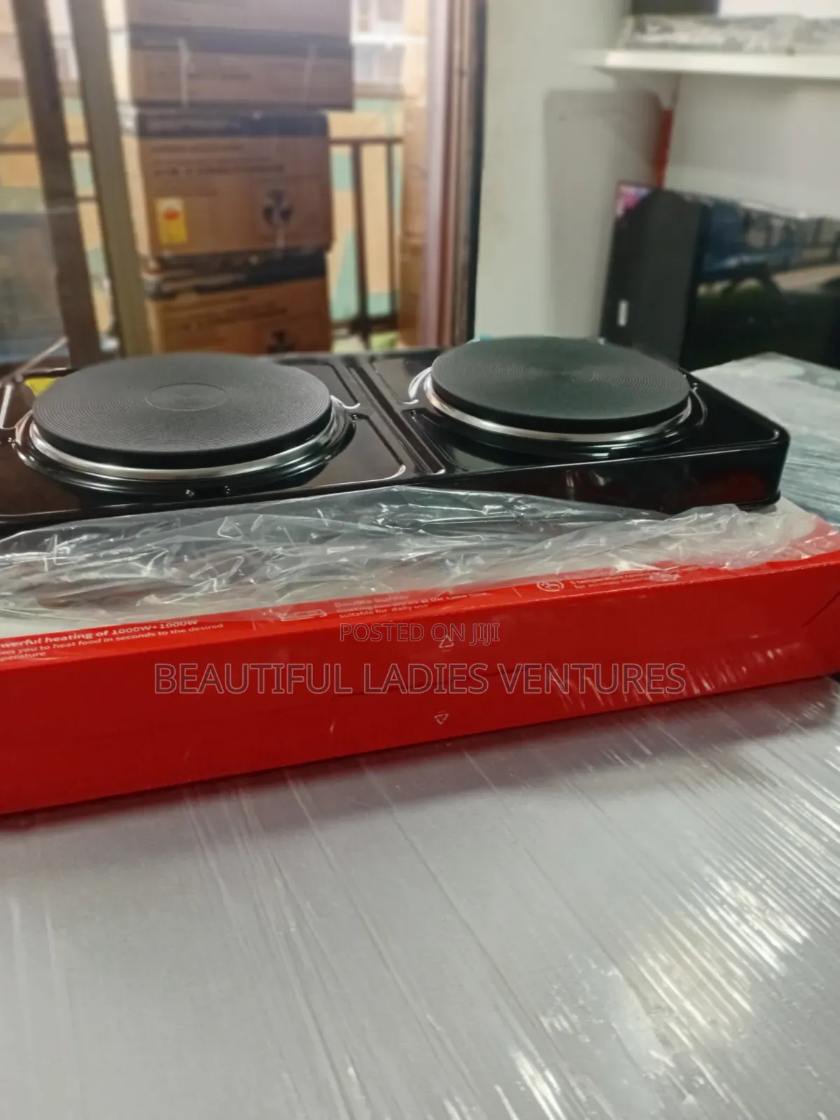 Decakila Twin Hot Plate Cooker – Easy Temperature Control