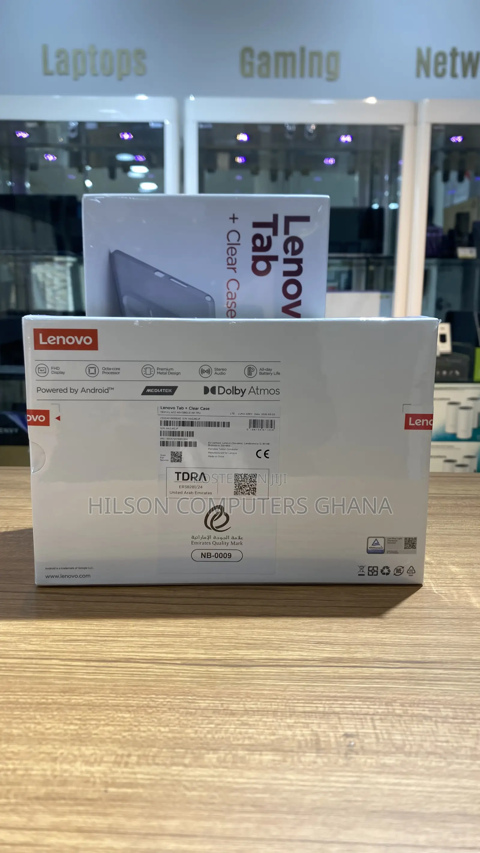 New Lenovo Tab 128 GB Gray
