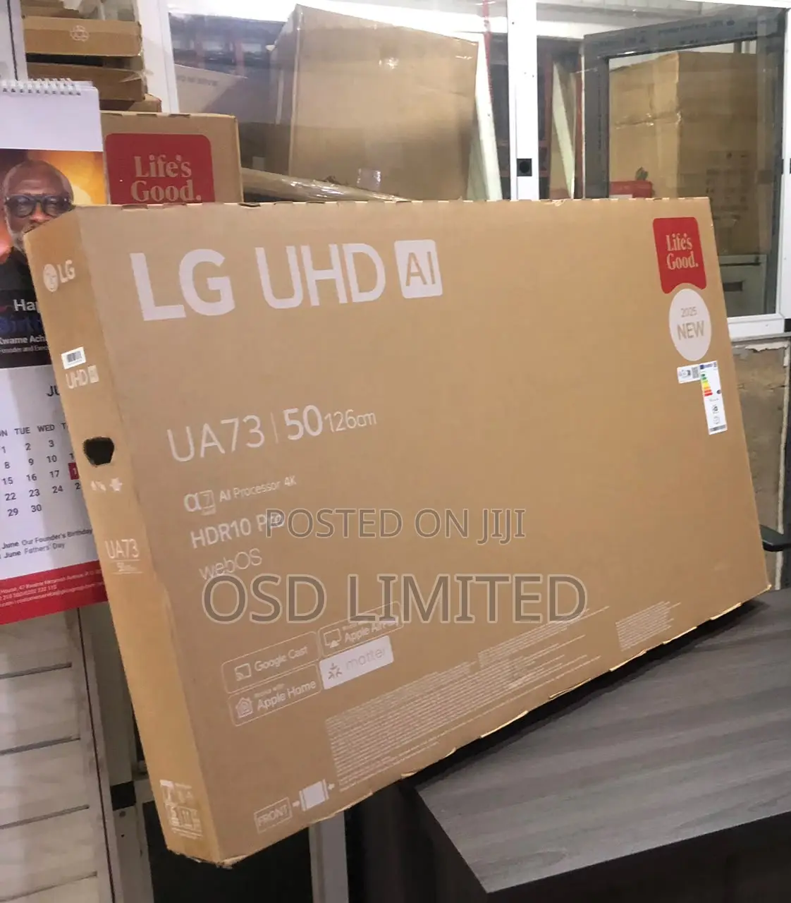 Lg 50” Uhd Smart Tv With Webos Magic Remote