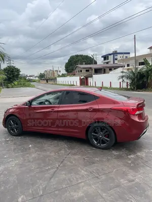 Hyundai Elantra 2013 Red