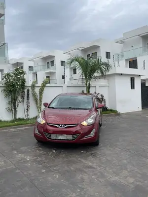 Hyundai Elantra 2013 Red