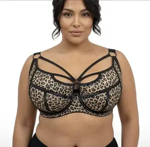 Animal Print Minimize/Harness Bra