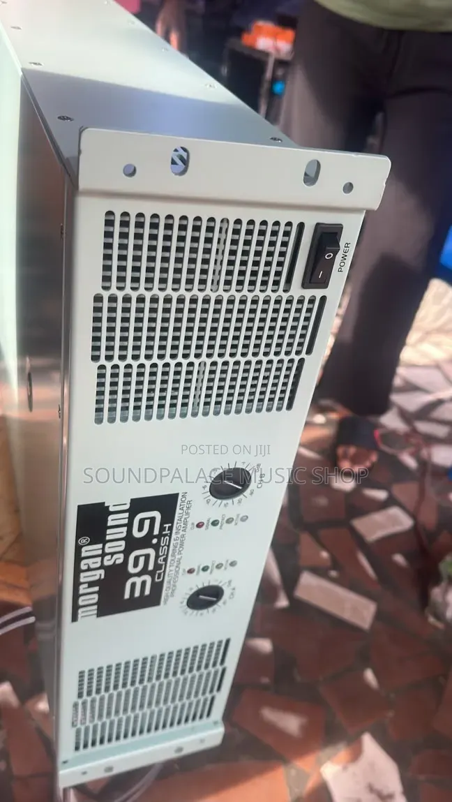 Morgan Sound 39.9 Class H Professional Power Amplifier