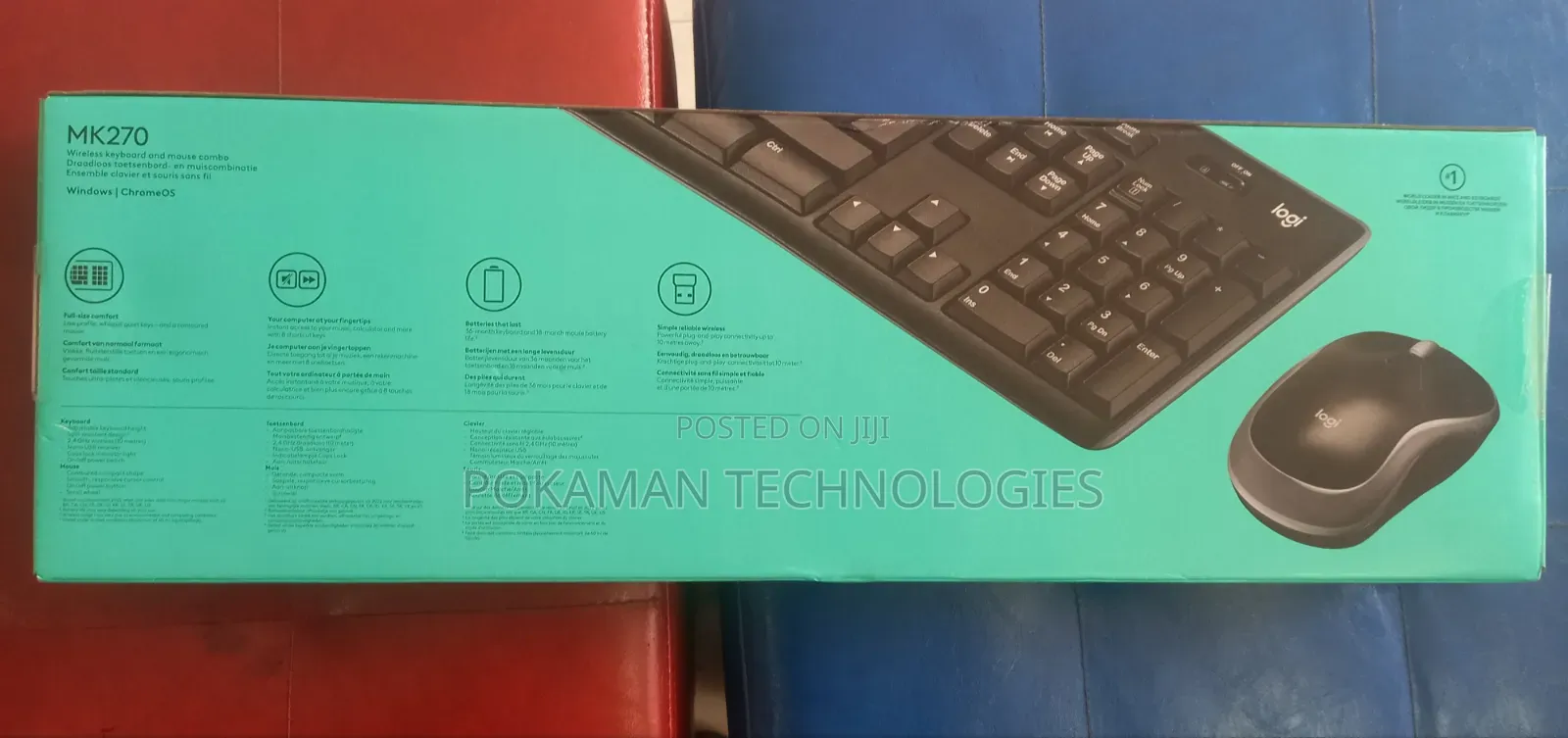 Mk270 Wireless Keyboard and Mouse Combo