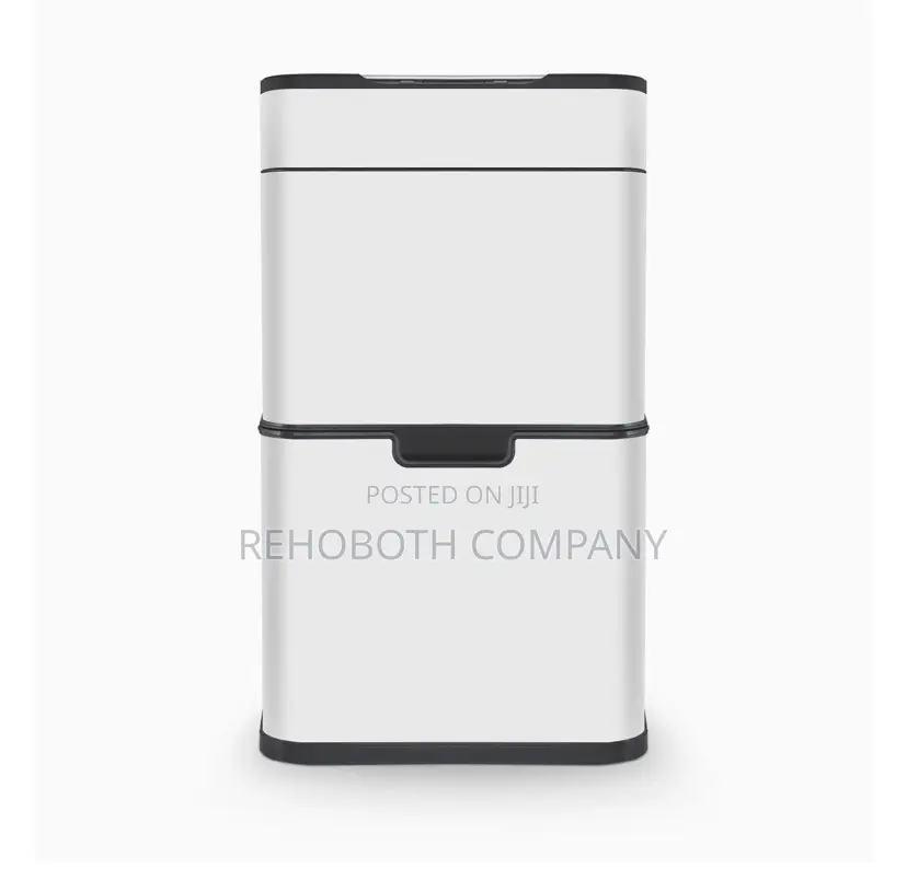 Tower T938021wht Ozone Recycling Sensor Bin, 50l