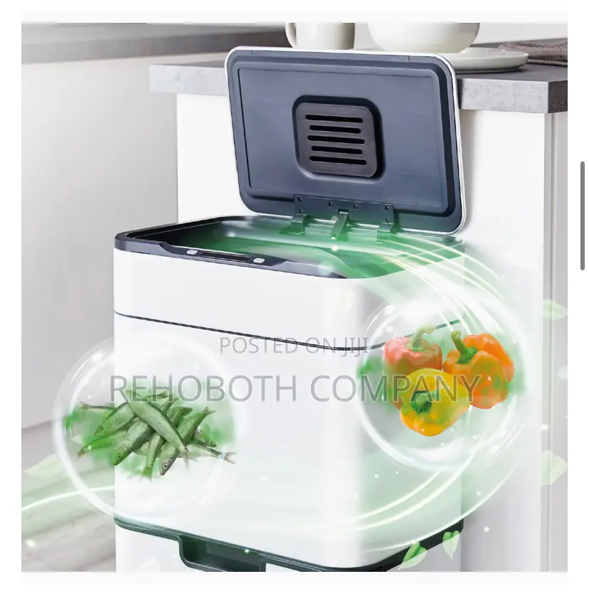 Tower T938021wht Ozone Recycling Sensor Bin, 50l