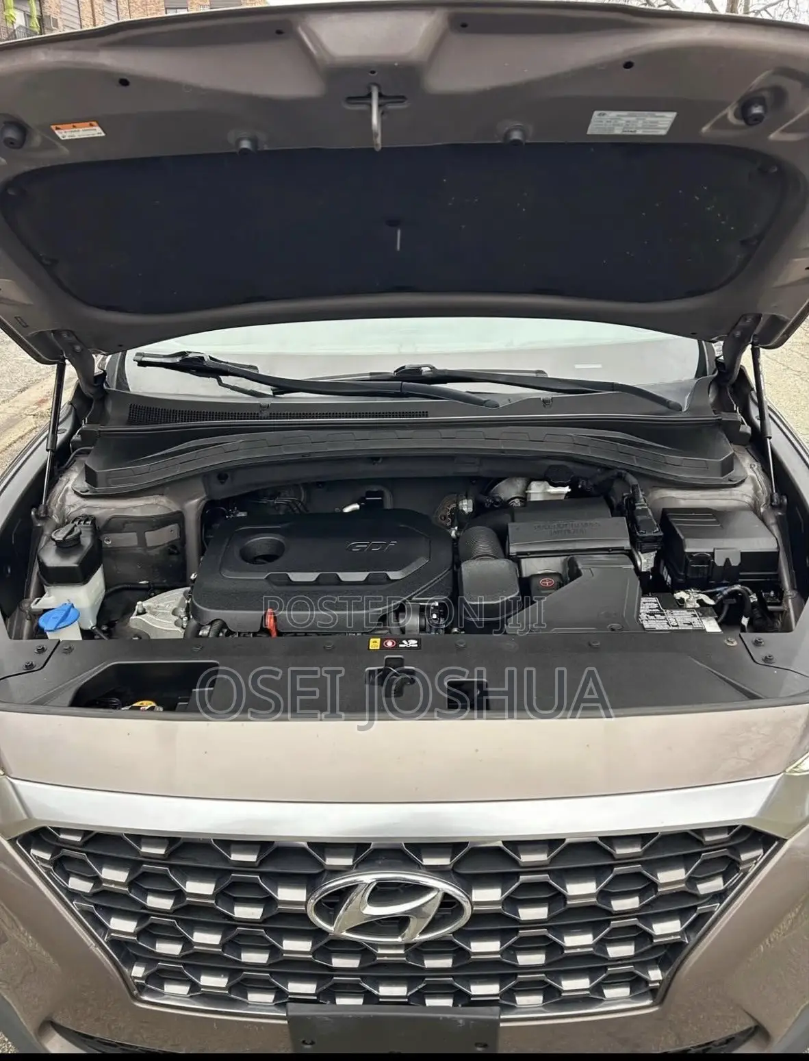 Hyundai Santa Fe SEL 2.4 AWD 2019 Beige