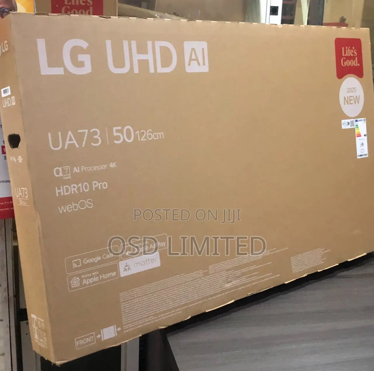 Cinema-Worthy Visuals: Lg 50" Uhd Led Tv
