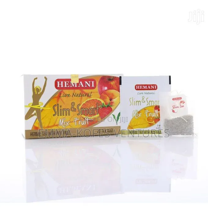 Hemani Slim Smart Herbal Tea - Mix Fruit - 40g X 20 Tea Bags
