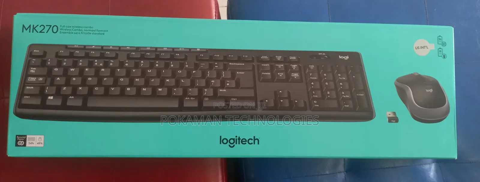 Mk270 Wireless Keyboard and Mouse Combo