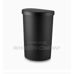 Tower Curved Sensor Bin Durable Pp Body, Battery Operated, 50l, Black