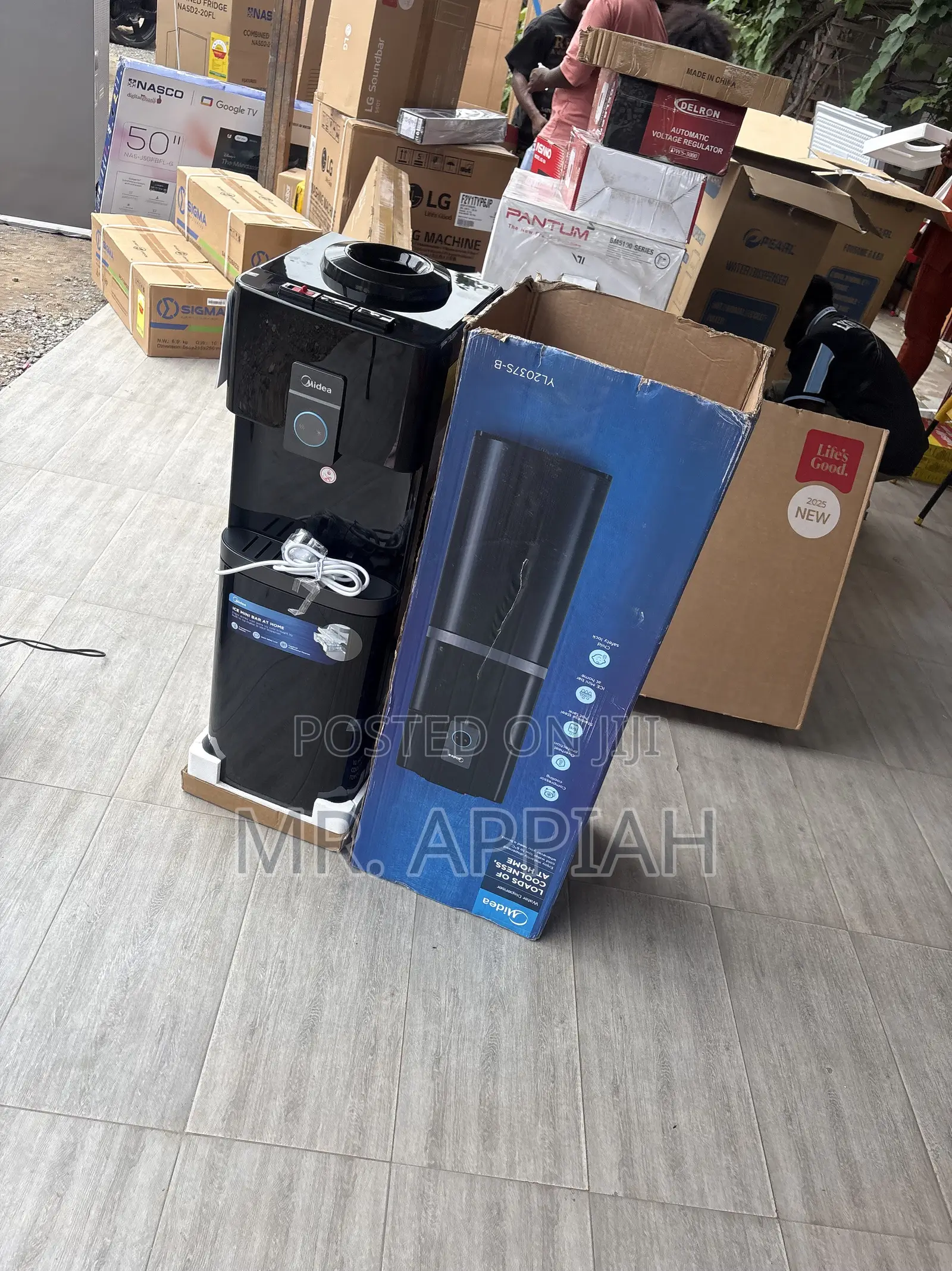 Compressor Cooling Midea 16liters Electric Water Dispenser.