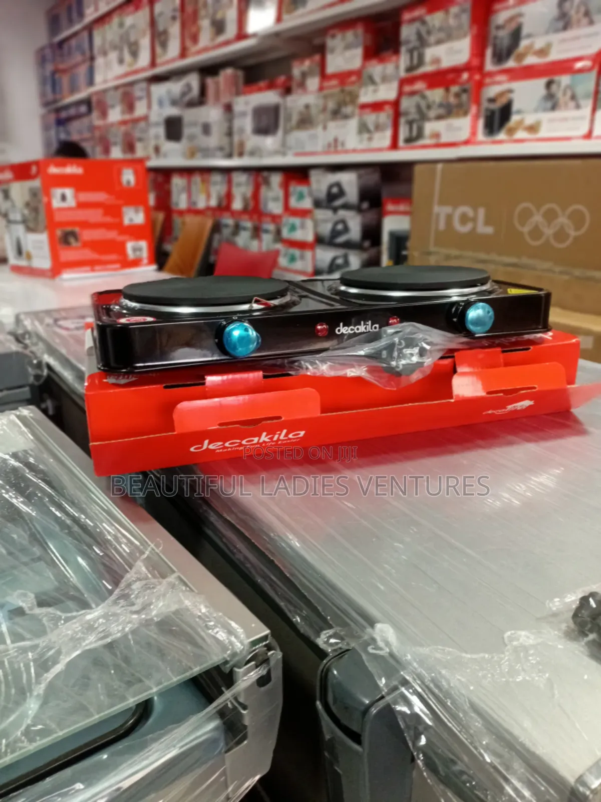 Decakila 1000w + 1000w Double Hot Plate – Everyday Convenience