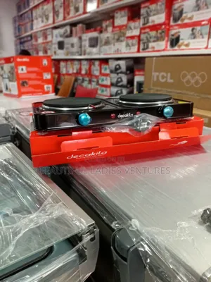 Decakila 1000w + 1000w Double Hot Plate – Everyday Convenience
