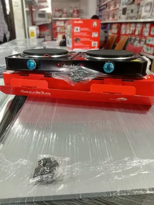 Decakila 1000w + 1000w Double Hot Plate – Everyday Convenience