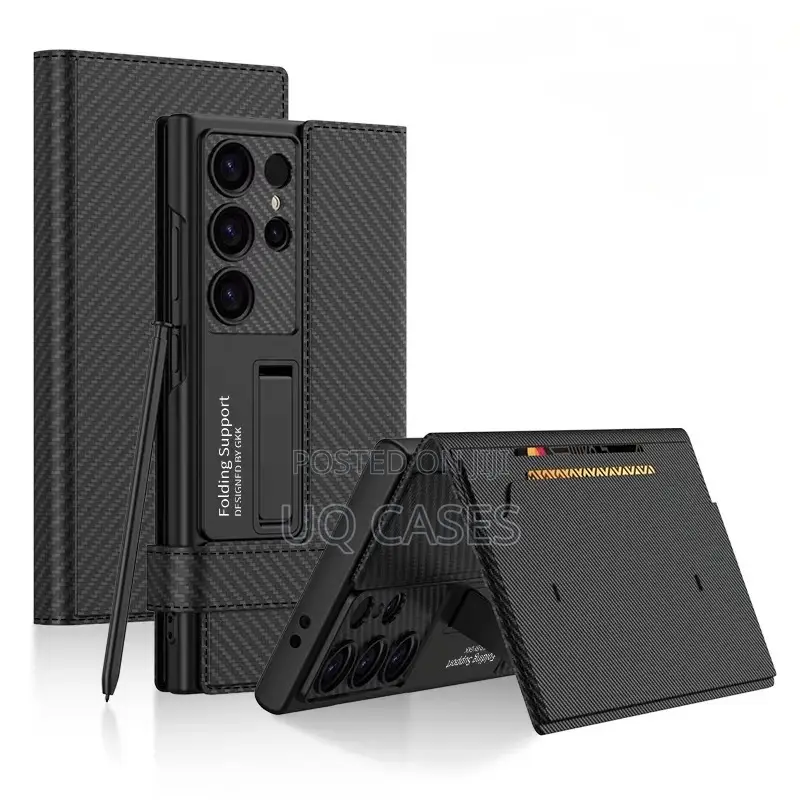 Classy Samsung S25 Ultra Leather Flip Case