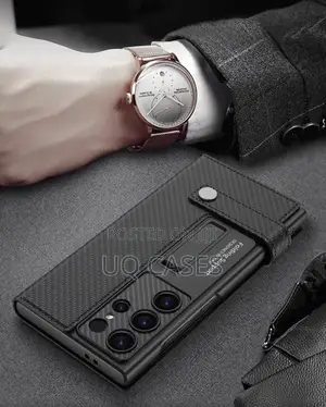 Classy Samsung S25 Ultra Leather Flip Case