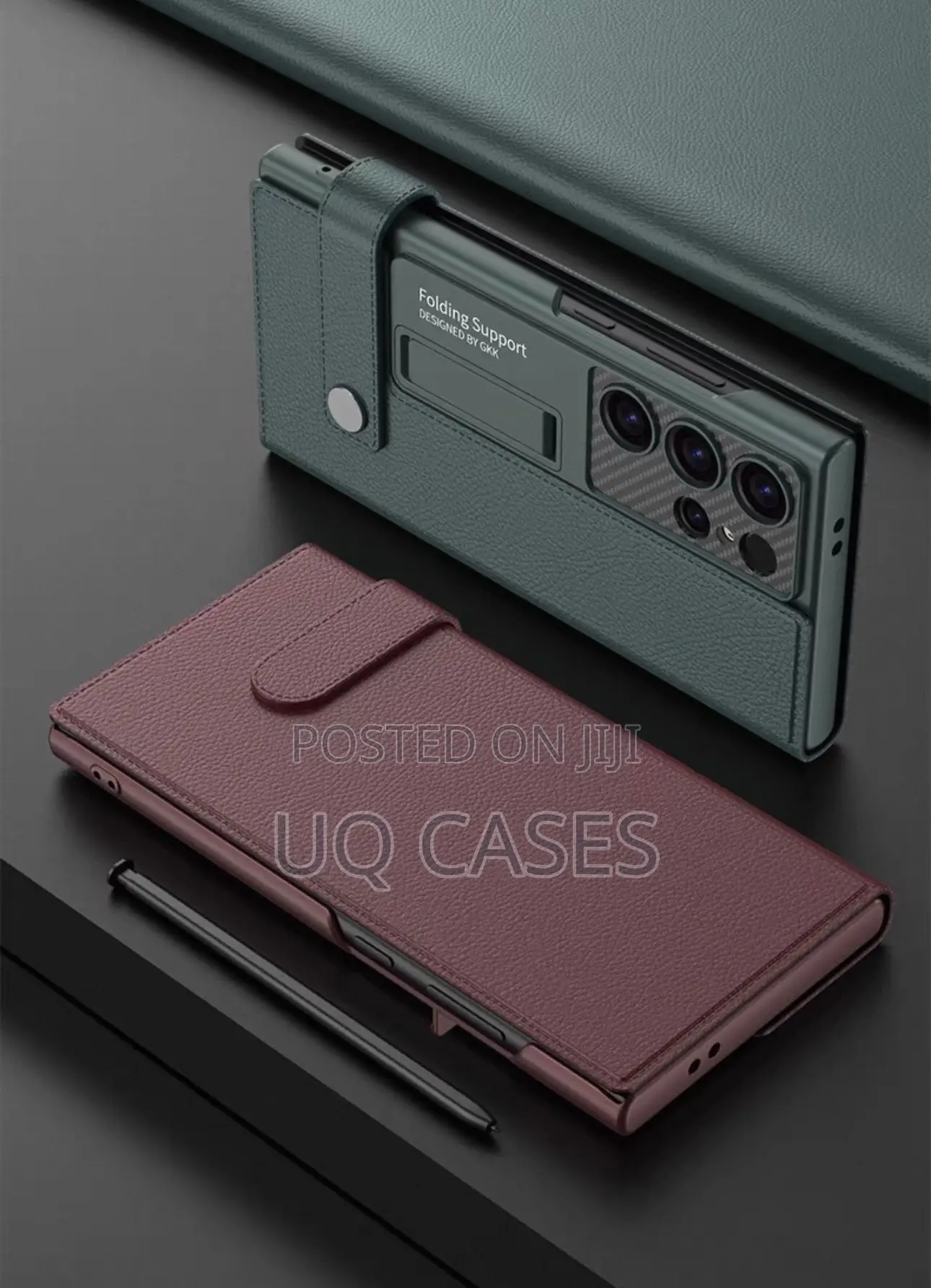Classy Samsung S25 Ultra Leather Flip Case