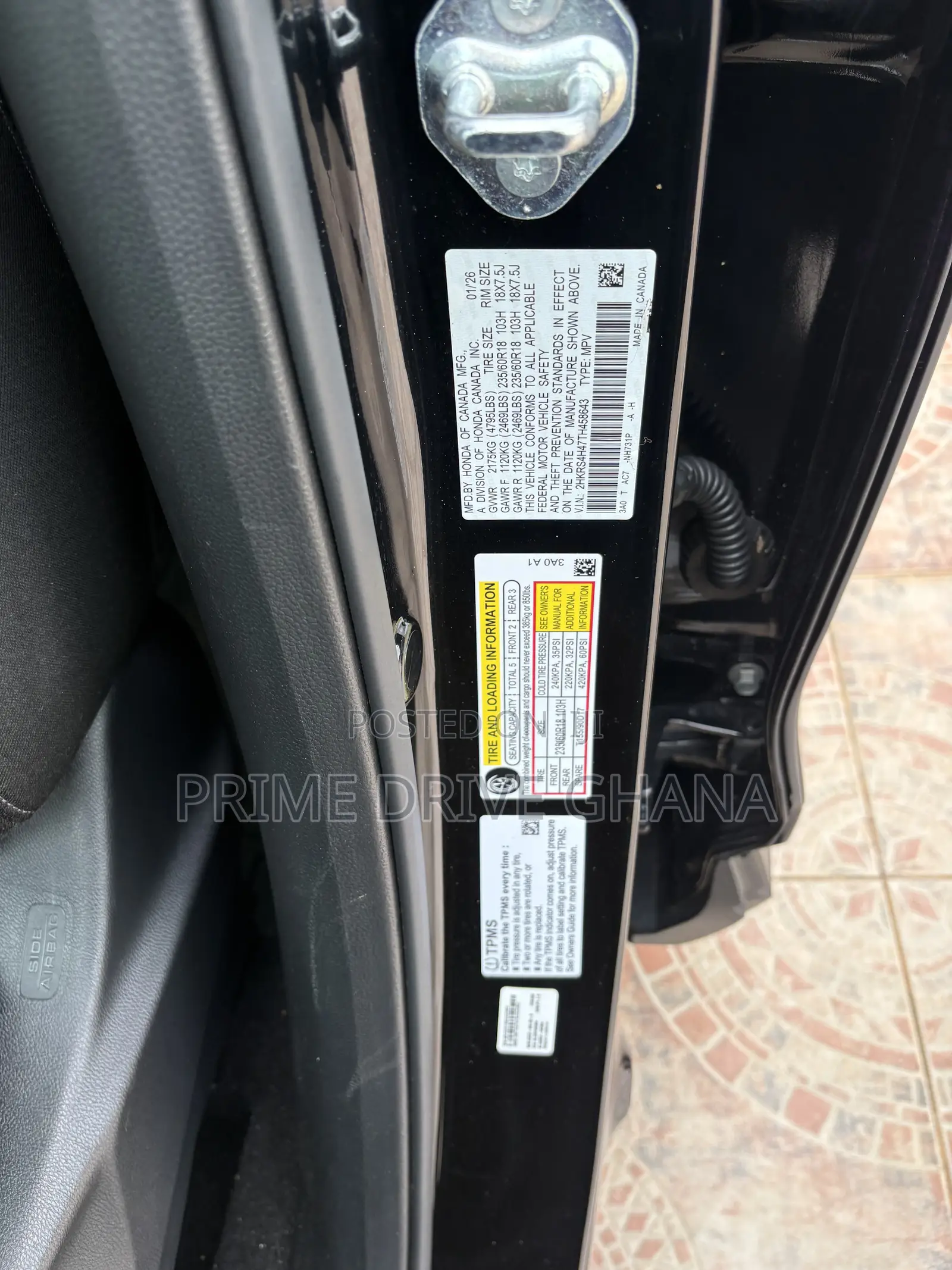 Honda CR-V EX 2026 Black