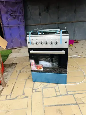 New Line 60/60 Gas Cooker Oven Rotisserie Grill 4burner Ferre