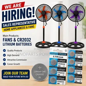 Sales Representative – Home Appliances Fans
