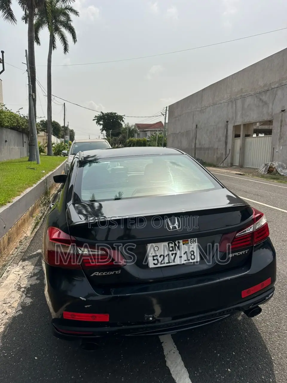 Honda Accord Sport 4dr Sedan FWD (2.4L 4cyl 2A) 2016 Black