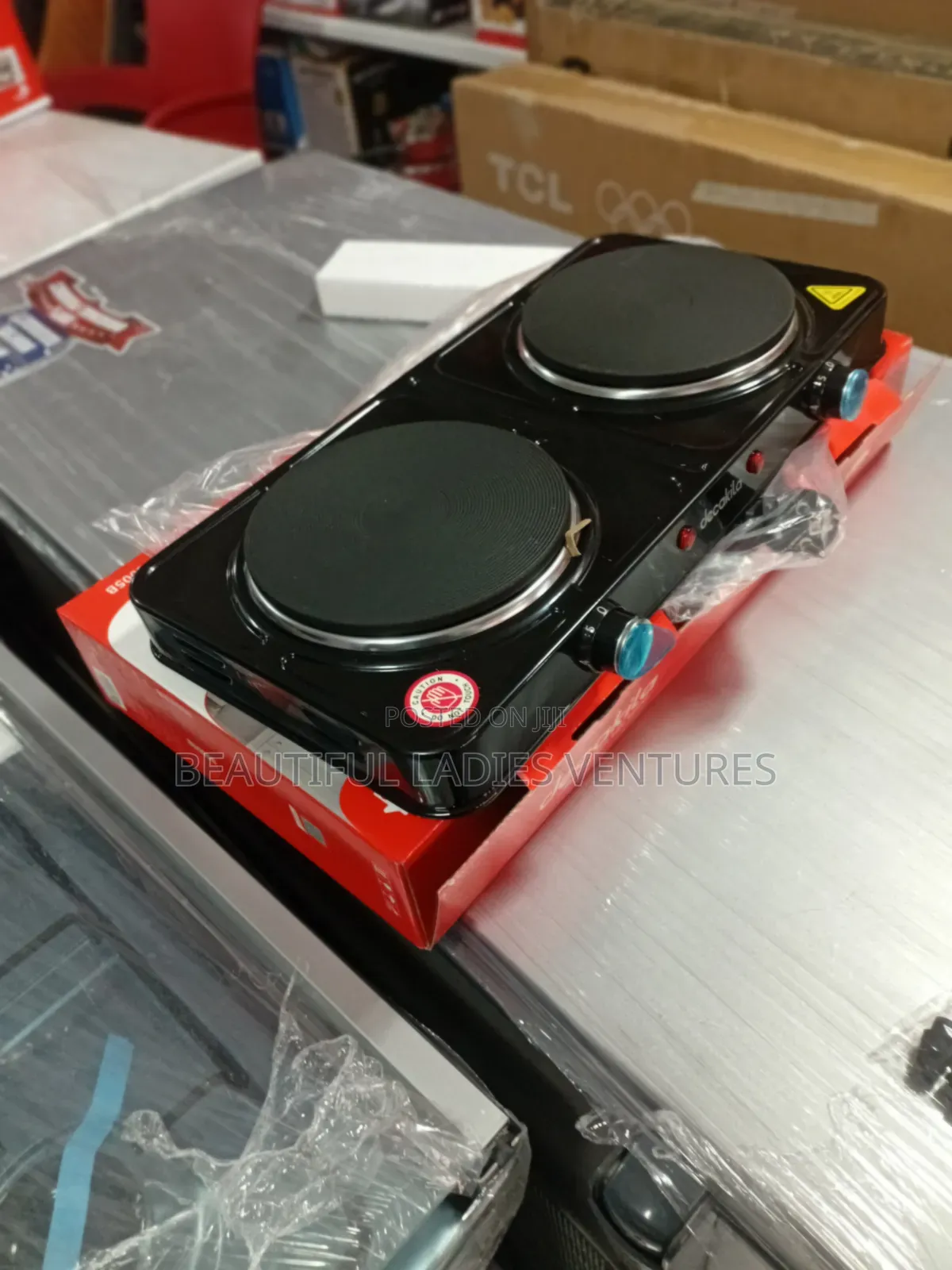 Decakila Double Hot Plate Cooker – Your Reliable Cooking Partner