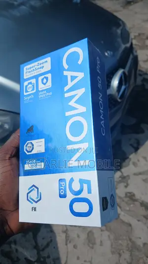 New Tecno Camon 50 Pro 256 GB Silver