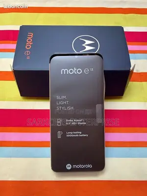 New Motorola Moto E13 64 GB Black