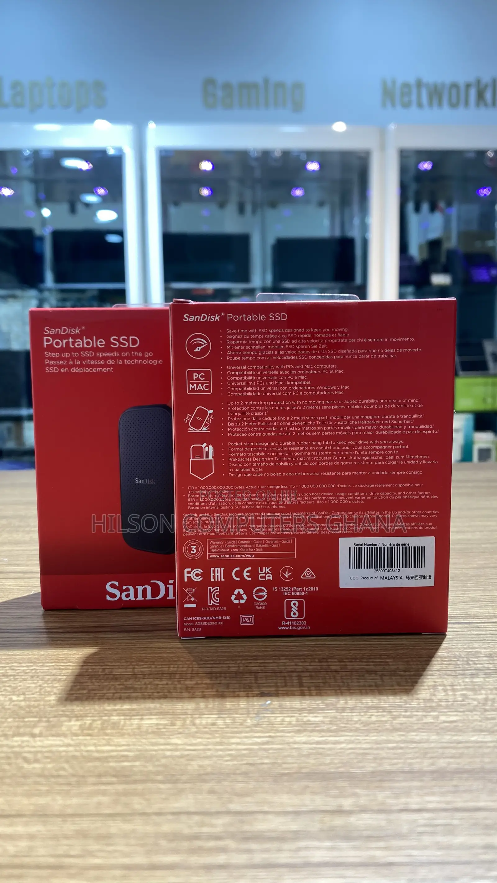 Sandisk Portable SSD 2tb - 3.0 Solid State Drive