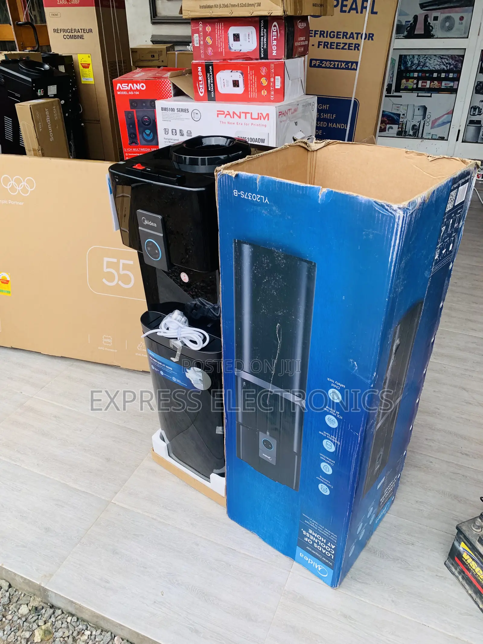 Shop Midea Top Loading Water Dispenser- Black Yl2037s-B(B)